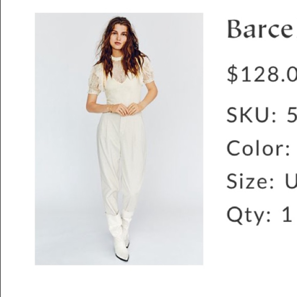 free people barcelona balloon pant